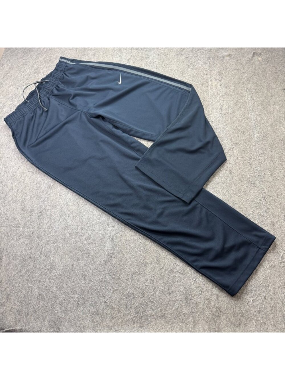 Nike Track Pants Men XL Blue Gray 32" Epic Knit Training 480238 Lightweight